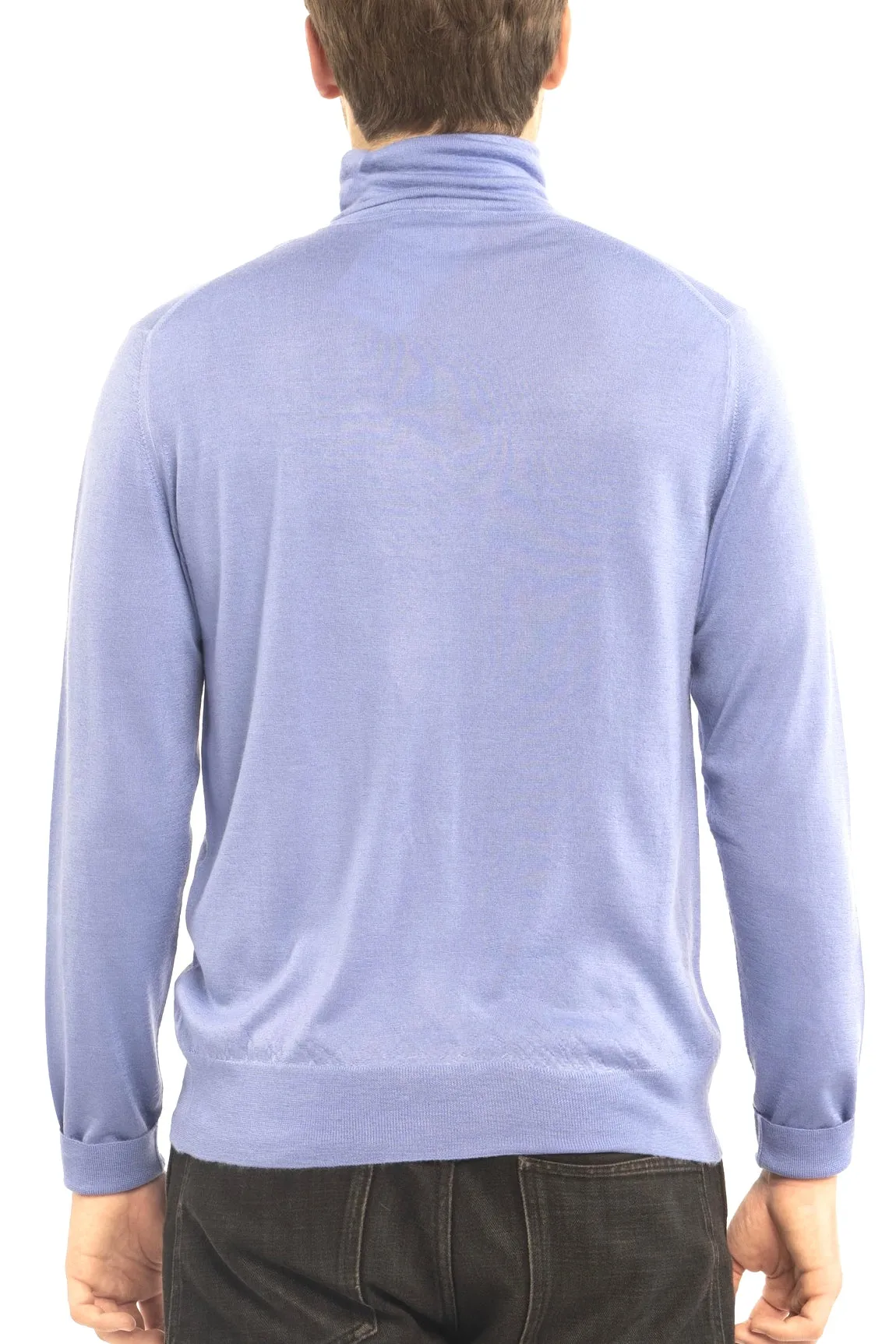 80% CASHMERE 20% SILK WOMAN SUPERFINE SOLID TURTLENECK. 77200/30ML