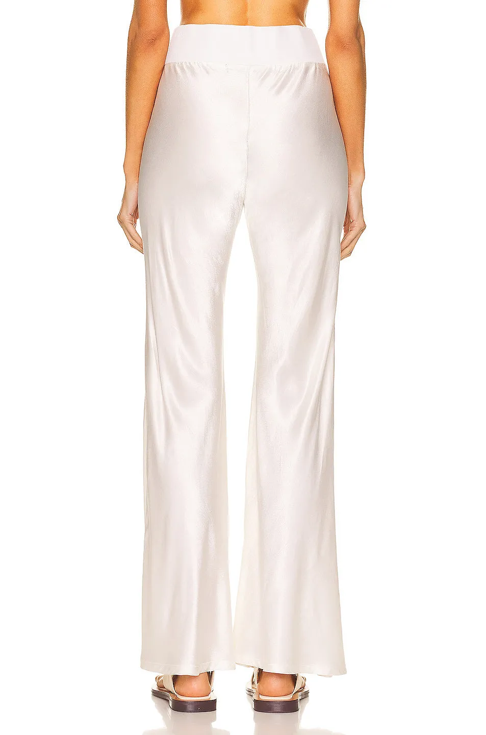 Bias Cut Satin Pant