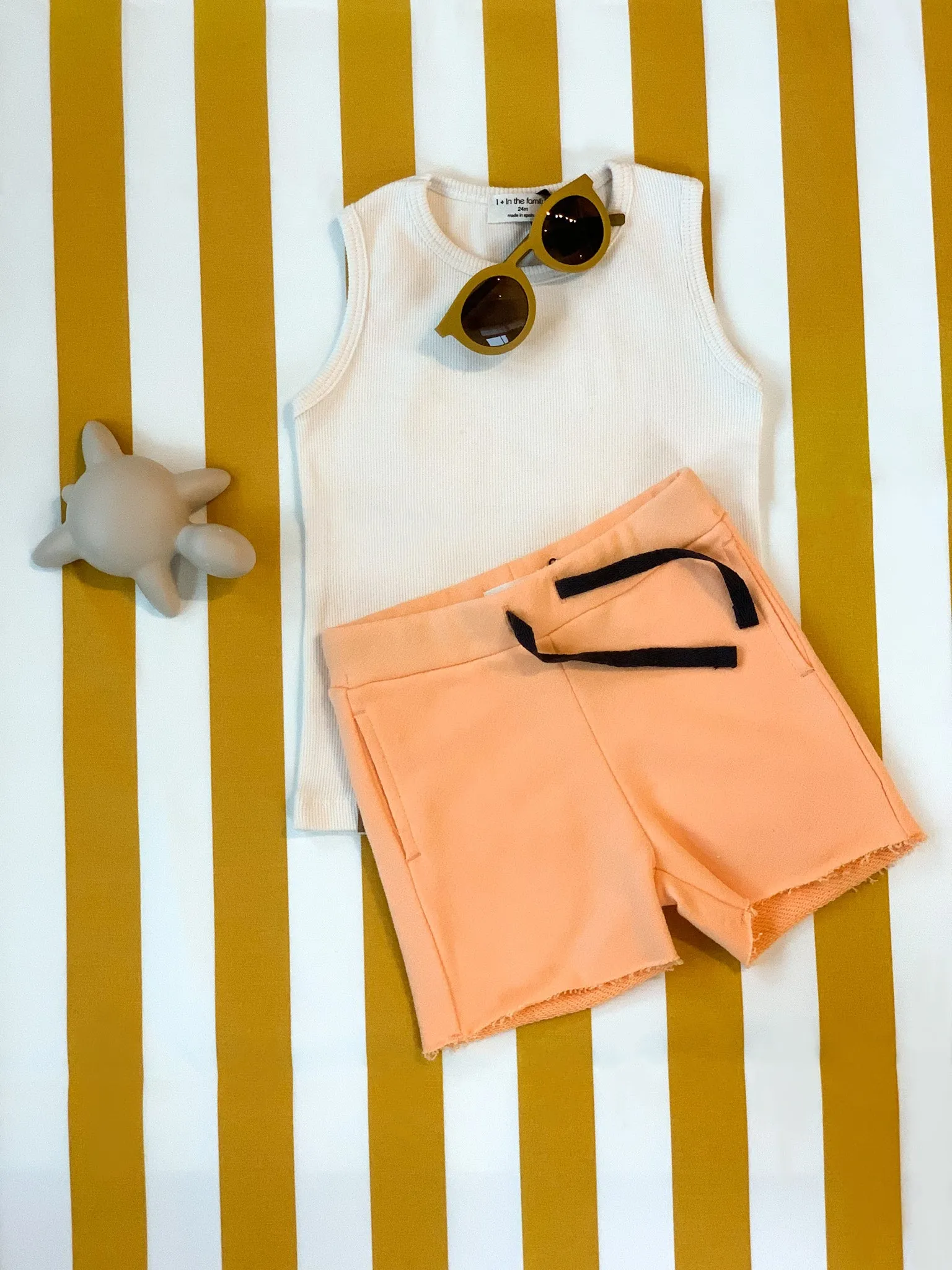 Chunky Baby Shorts, Fresh Melon