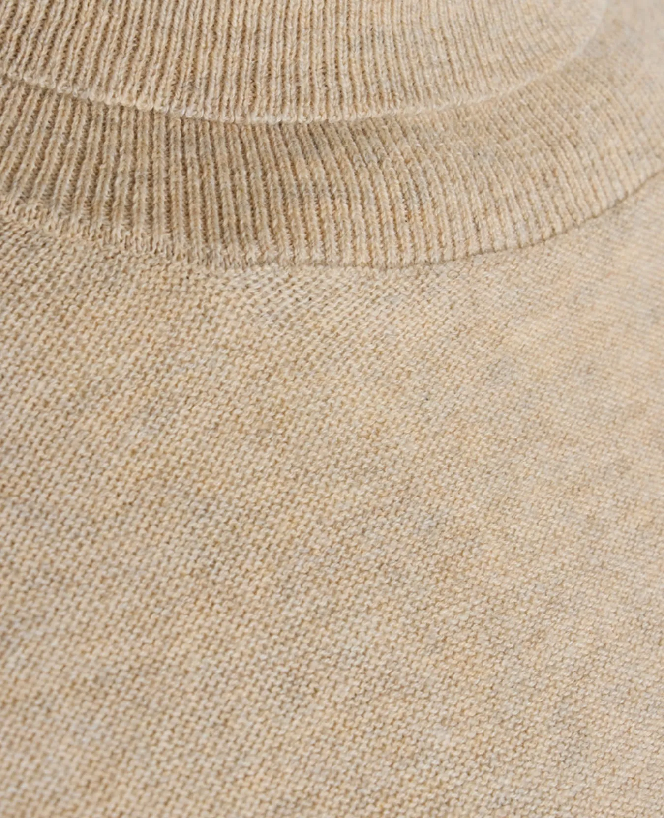 COTTON CASHMERE KNIT PULLOVER