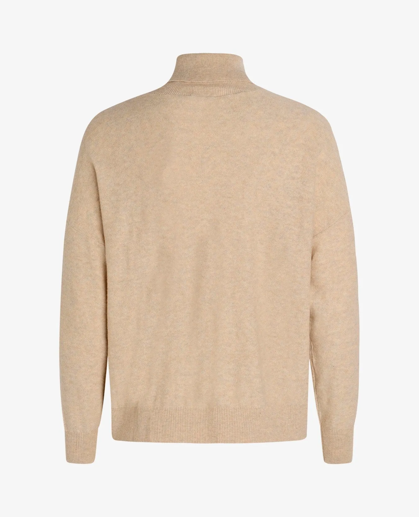 COTTON CASHMERE KNIT PULLOVER