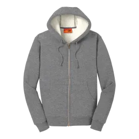 D2222 Mens Heavyweight Sherpa Lined Hooded Jacket
