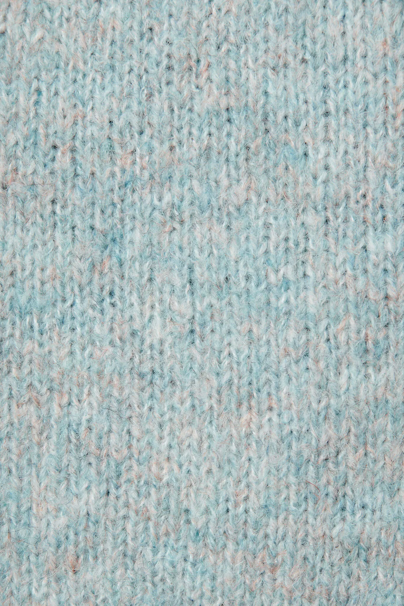 Ersa Knit Cardigan In Dark Teal Marle Wool Blend
