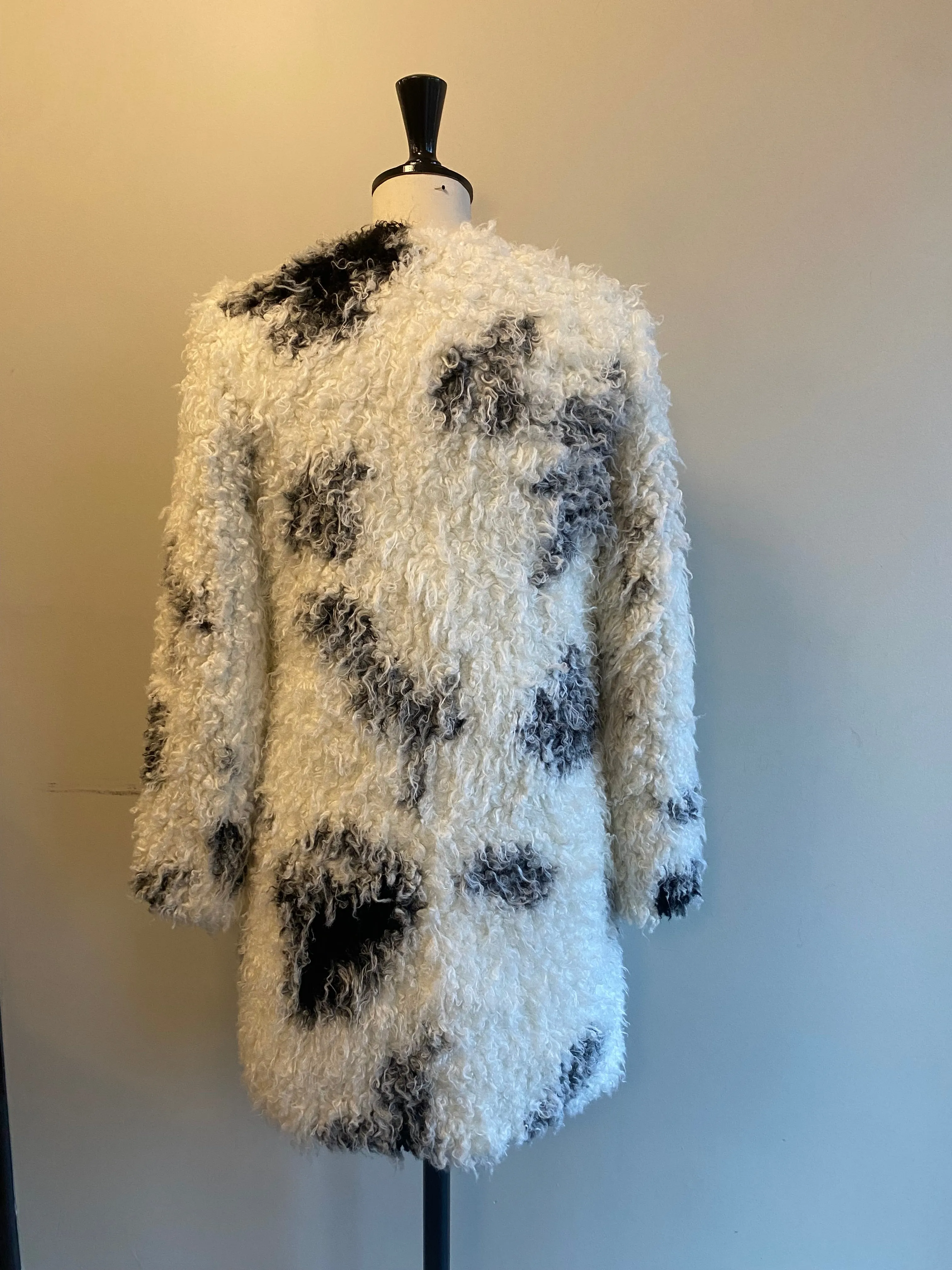 Faux Shearling Coat