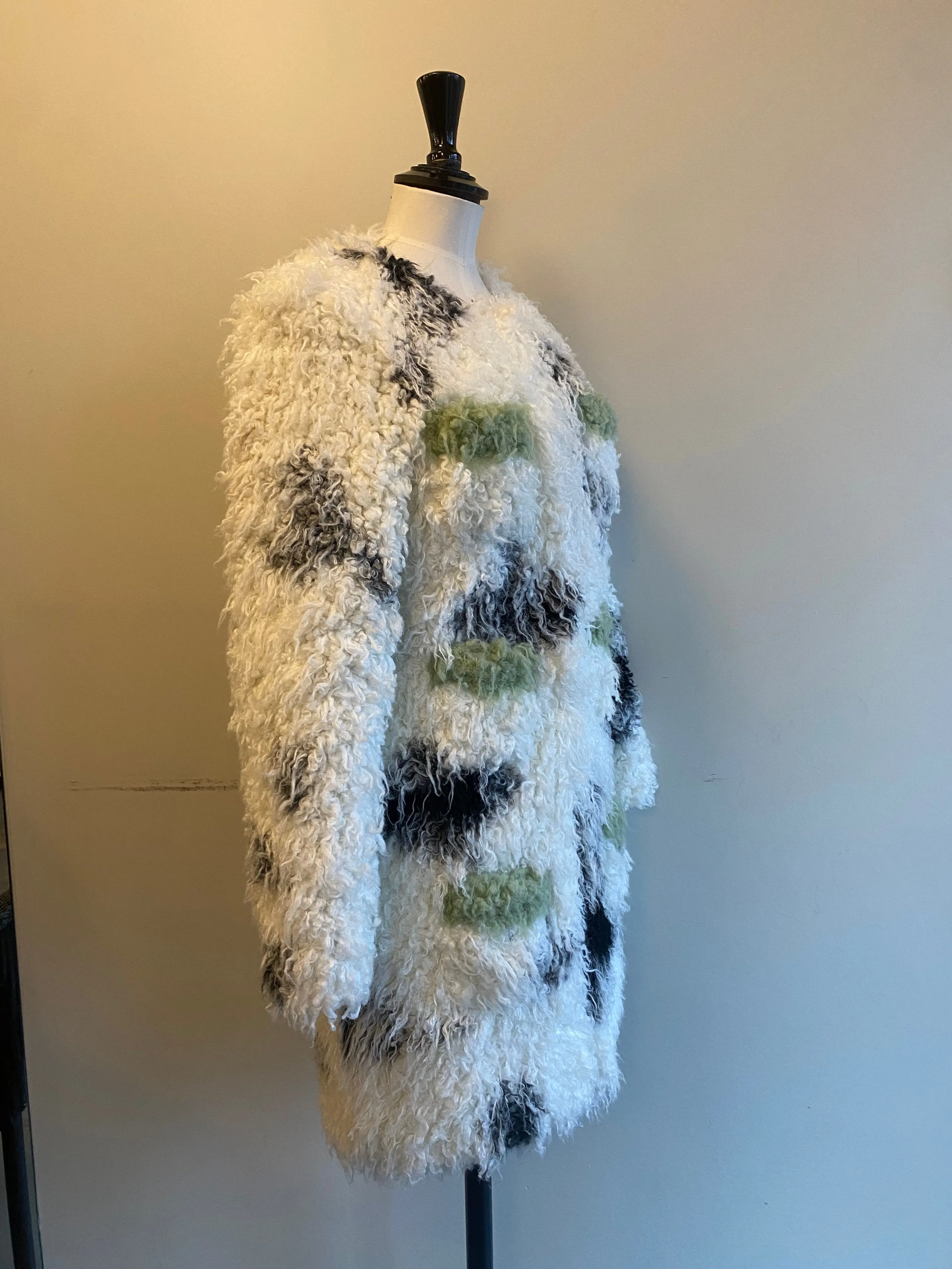 Faux Shearling Coat