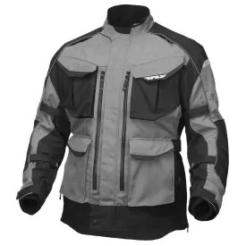 Fly Racing Terra Trek 4 Men's Silver/Black Textile Jacket