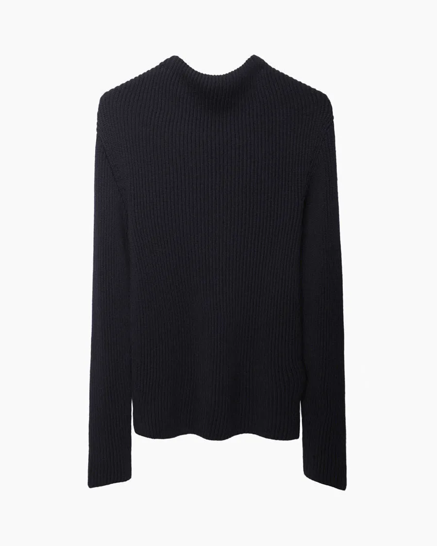 Folded Neck Sweater