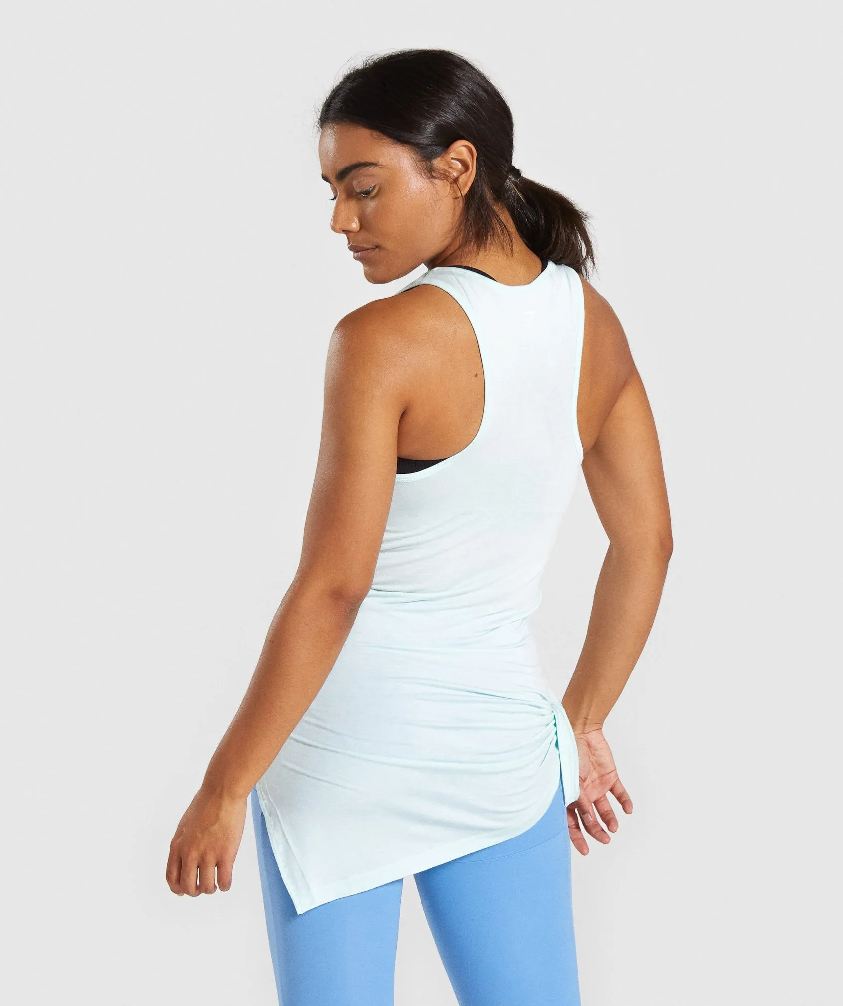 Gymshark Poise Longline Vest - Washed Green