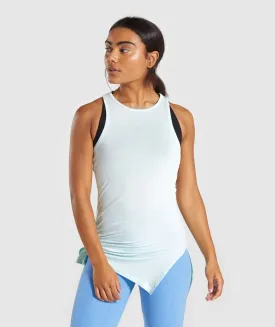 Gymshark Poise Longline Vest - Washed Green