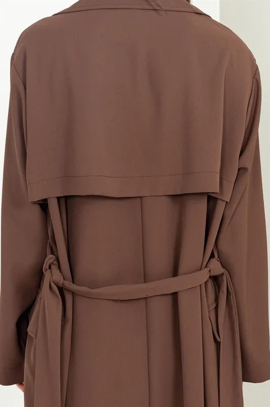 Keep Me Close Trench Coat