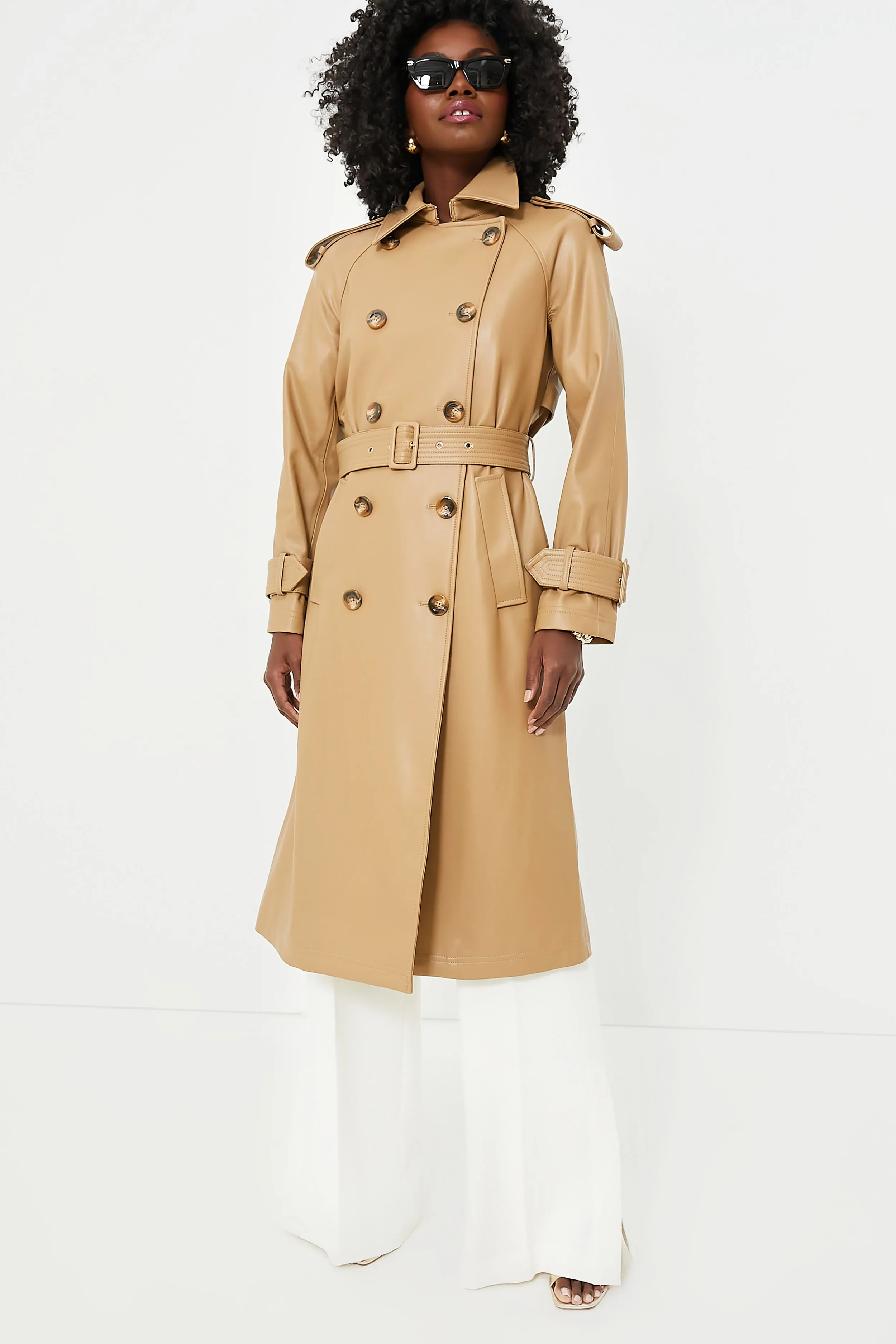 Khaki Conneley Dickey Trench Coat