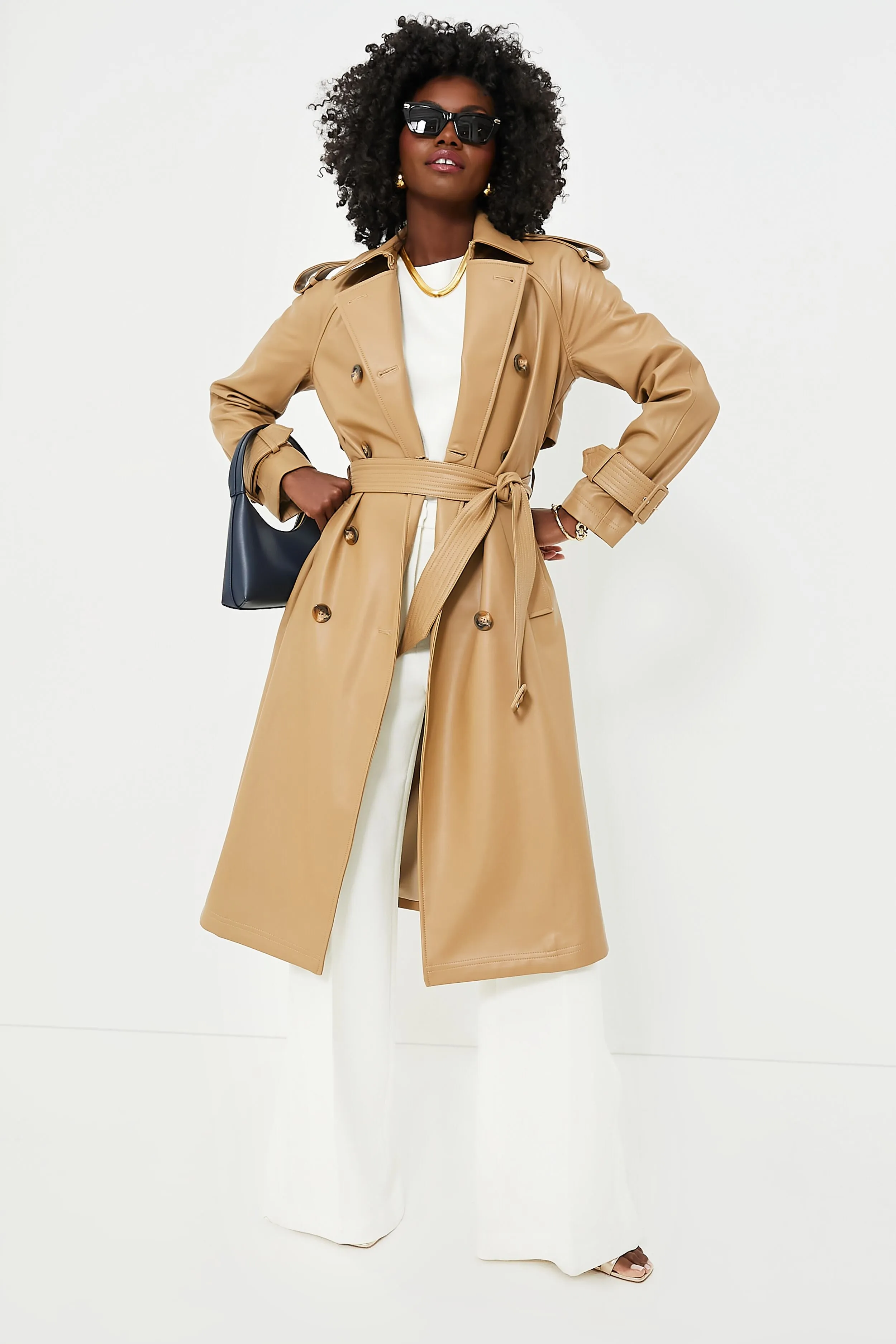Khaki Conneley Dickey Trench Coat