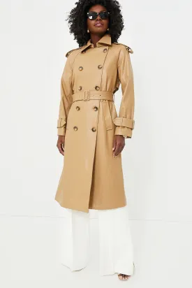 Khaki Conneley Dickey Trench Coat