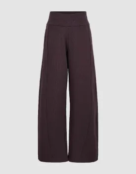 Knitted Wide-Leg Pants