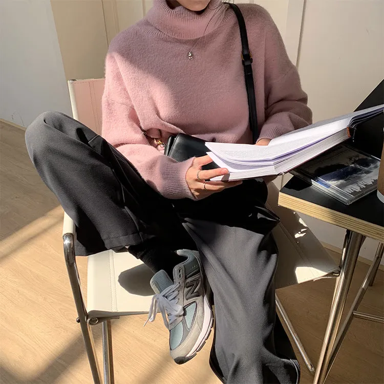 [Korean Style] Bllaire Solid Color Turtleneck