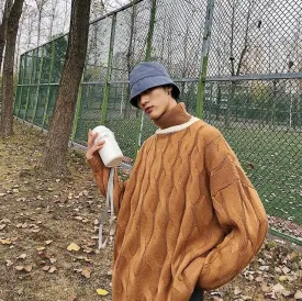 [Korean Style] High-Quality Cashmere Turtleneck Knit