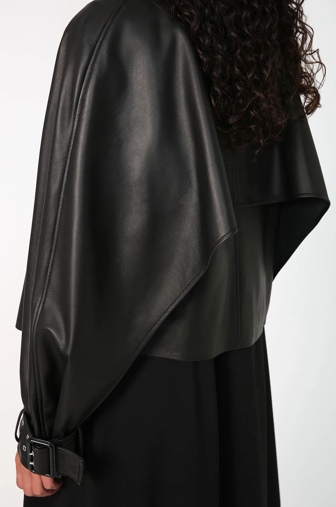 luxe margin jacket / black