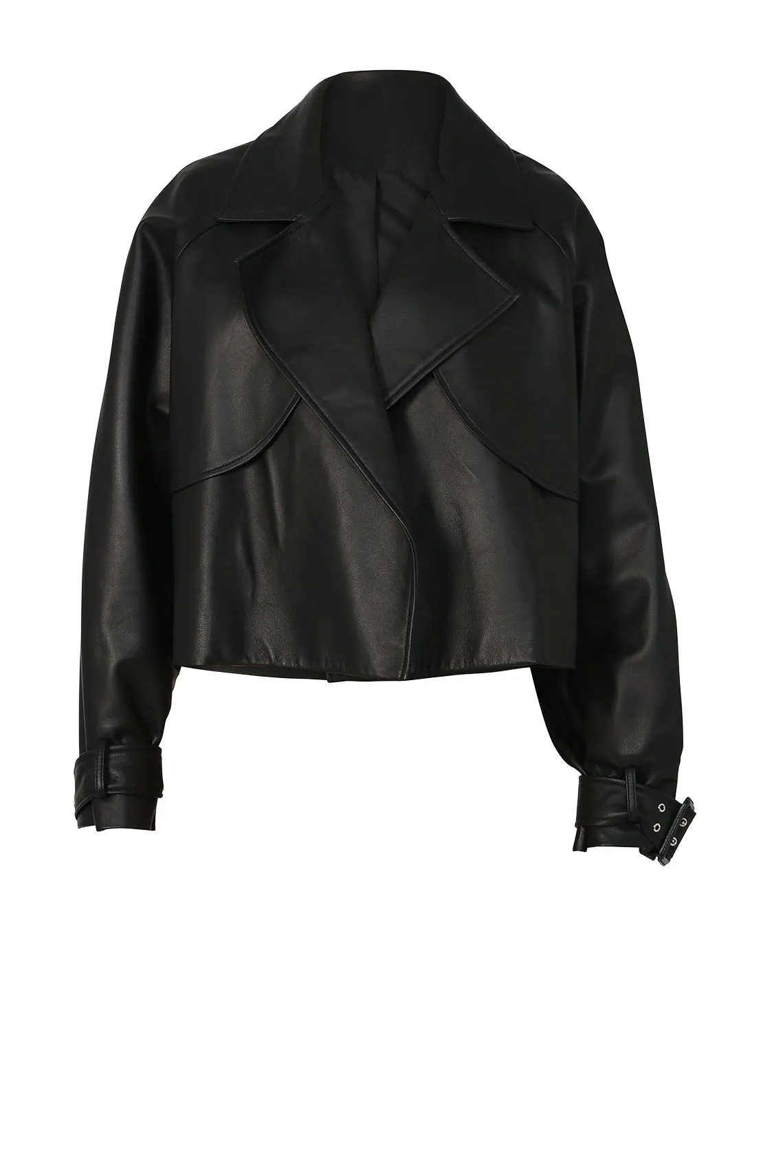 luxe margin jacket / black