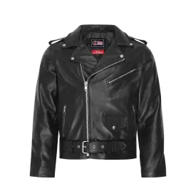 Mens real leather Brando motorbike motorcycle /biker jacket all sizes new