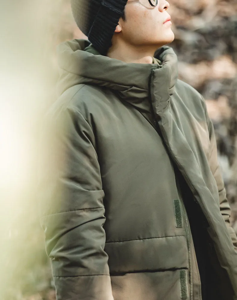 Mountain Stand-Up Collar Hooded Warm And Thick Functional Men's Coat