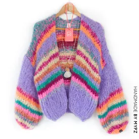 MYPZ Chunky Mohair Cardigan Madeira
