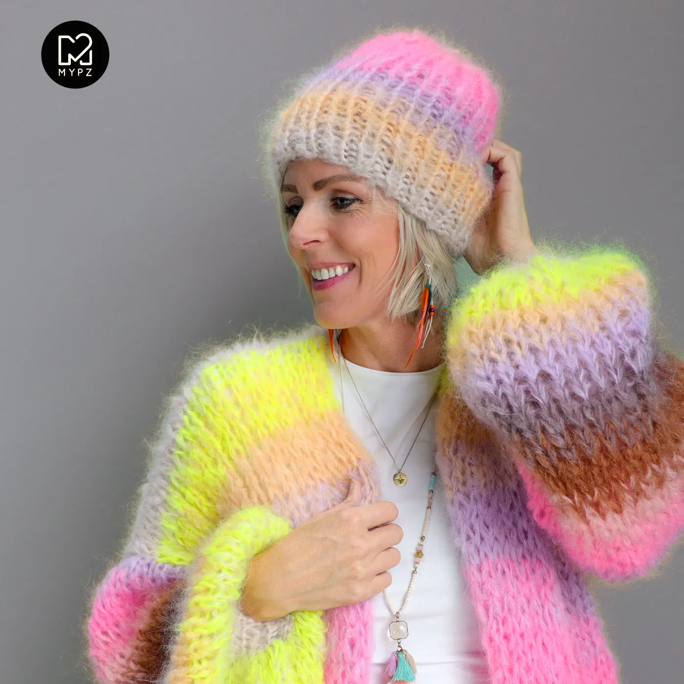 MYPZ Chunky Mohair Cardigan Sydney