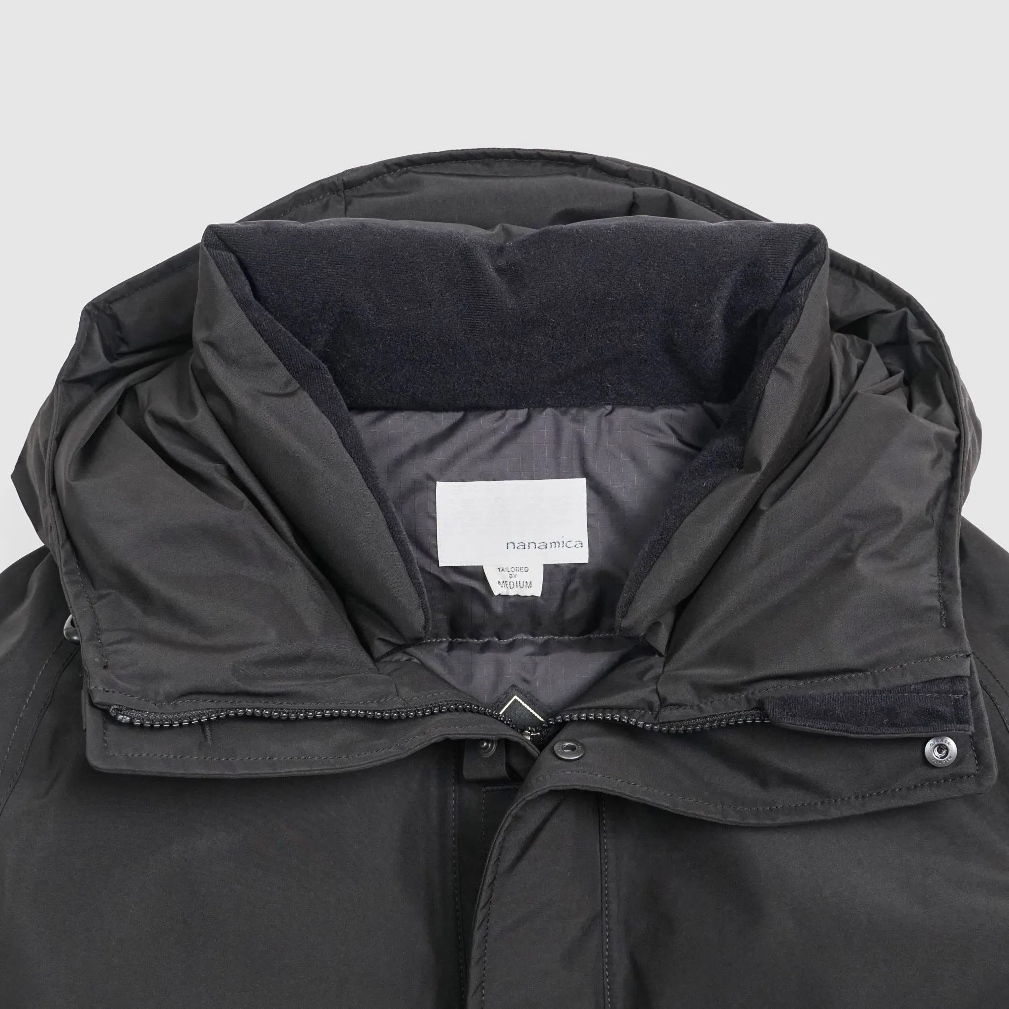 Nanamica Padded Gore-Tex Hooded Down Parka