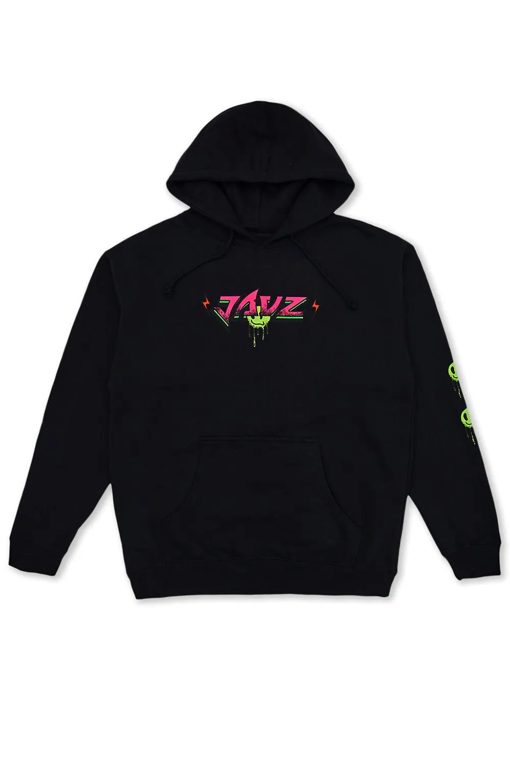 Neon Hoodie — Black