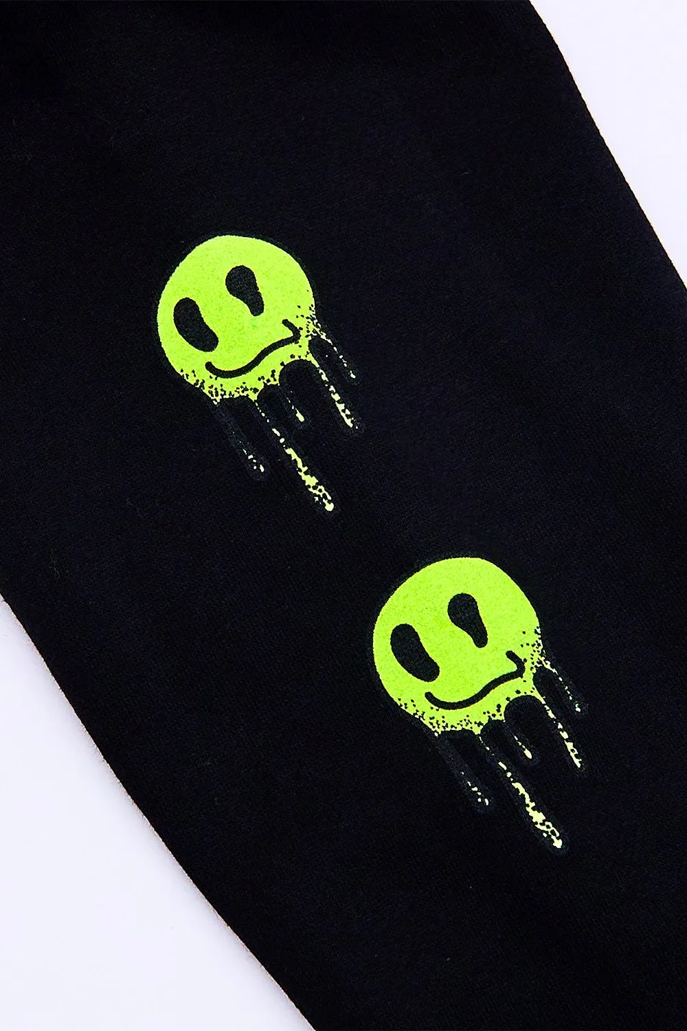 Neon Hoodie — Black