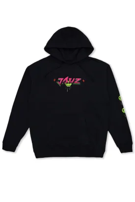 Neon Hoodie — Black