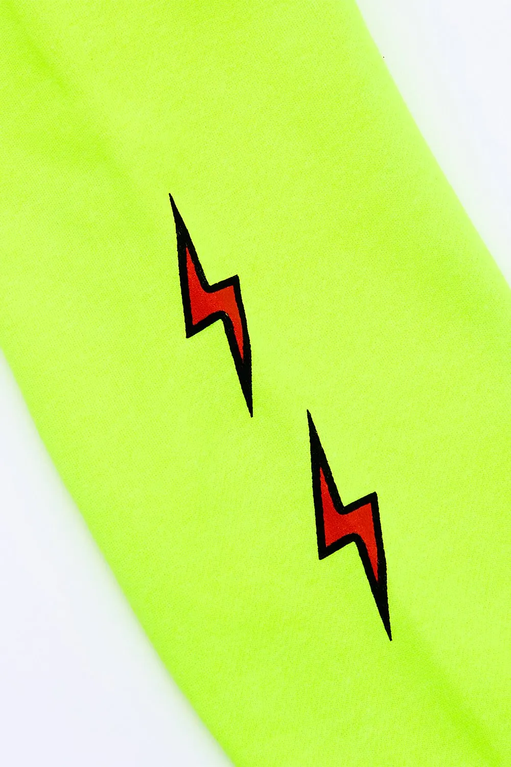 Neon Hoodie — Safety Yellow