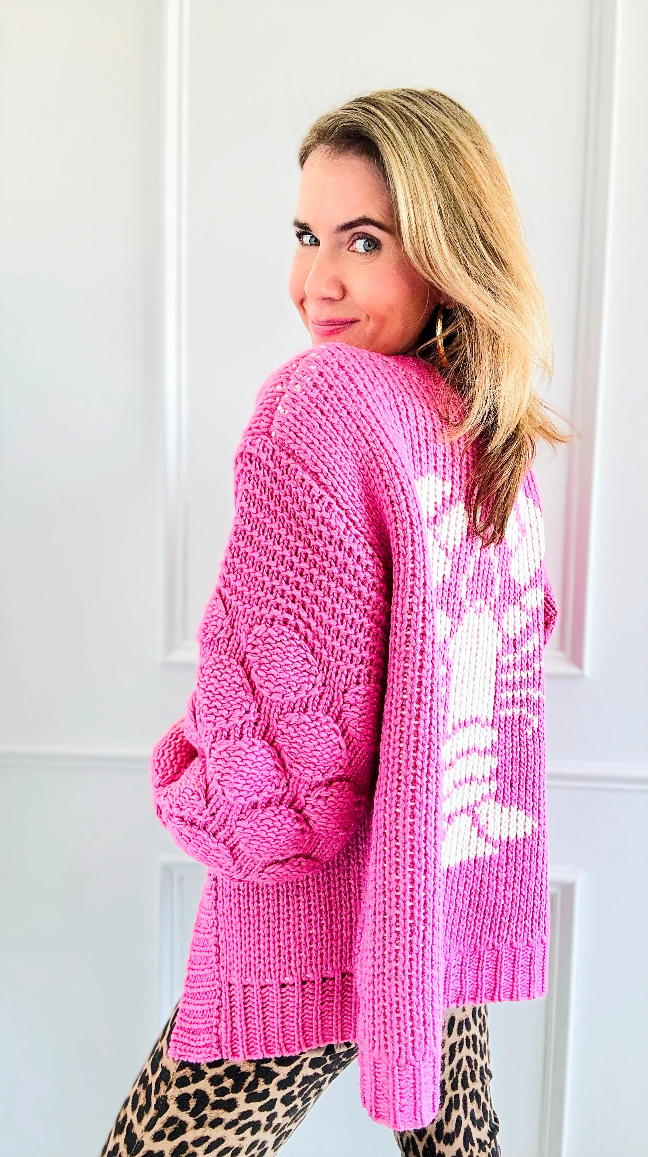 Ocean Breeze Lobster Cardigan