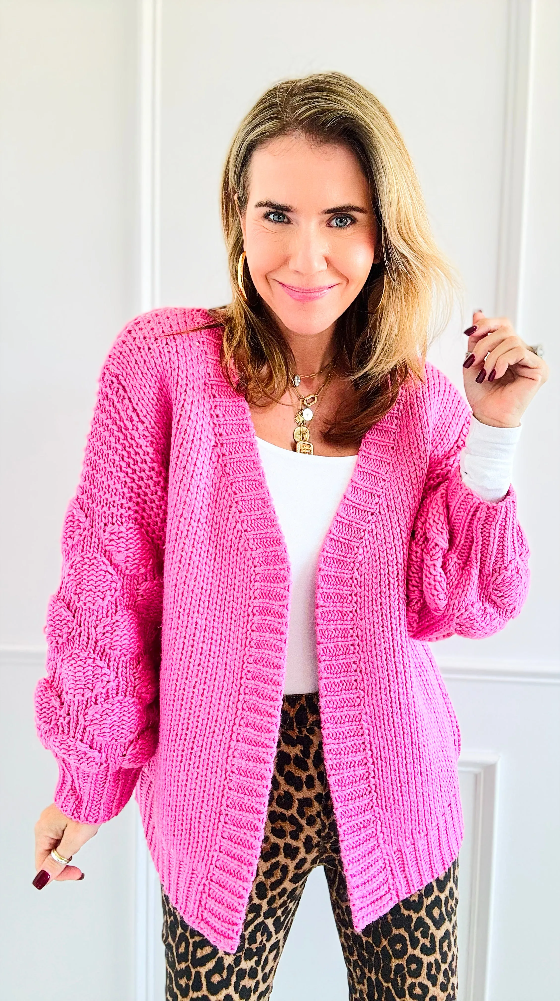 Ocean Breeze Lobster Cardigan