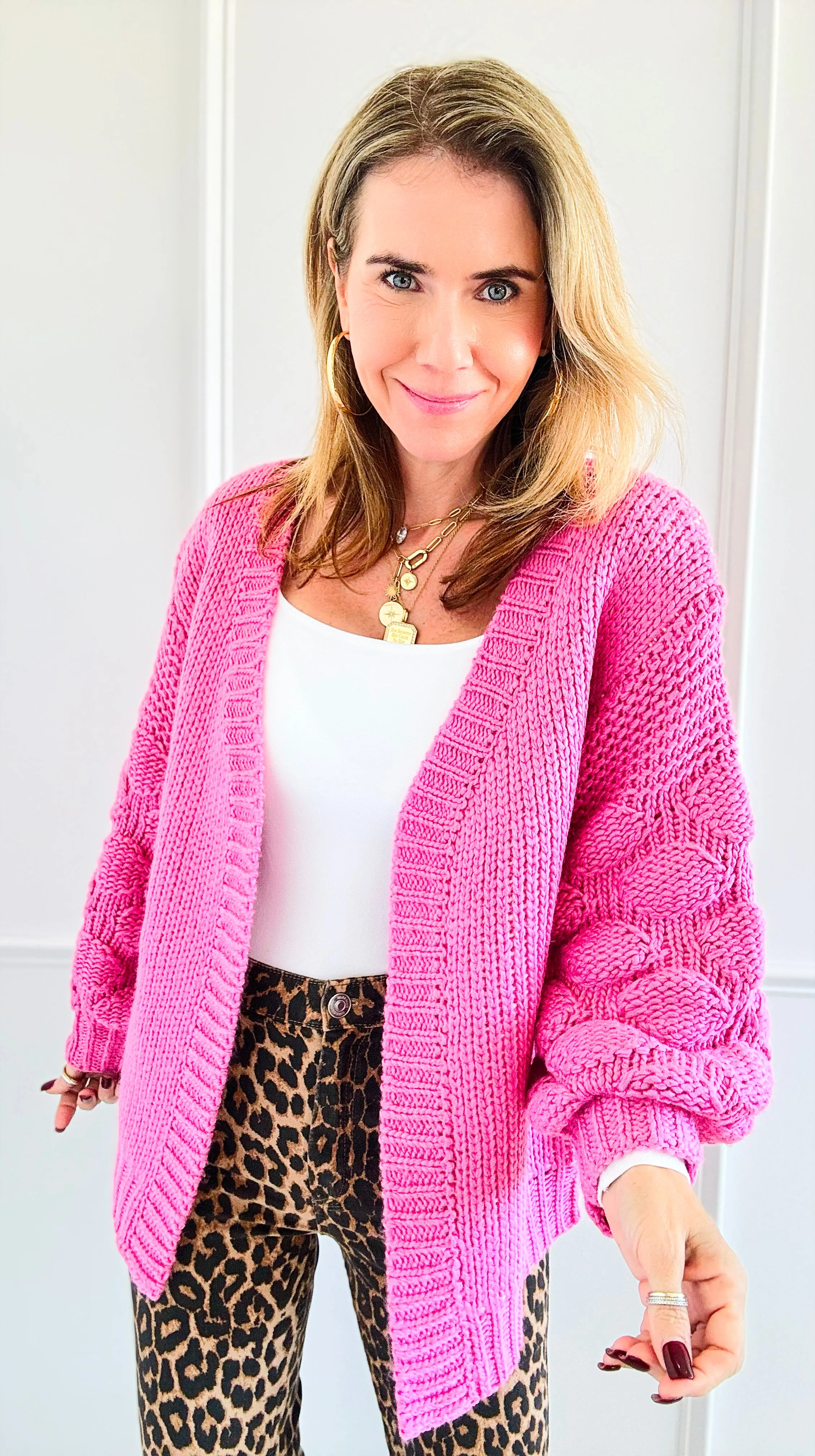 Ocean Breeze Lobster Cardigan