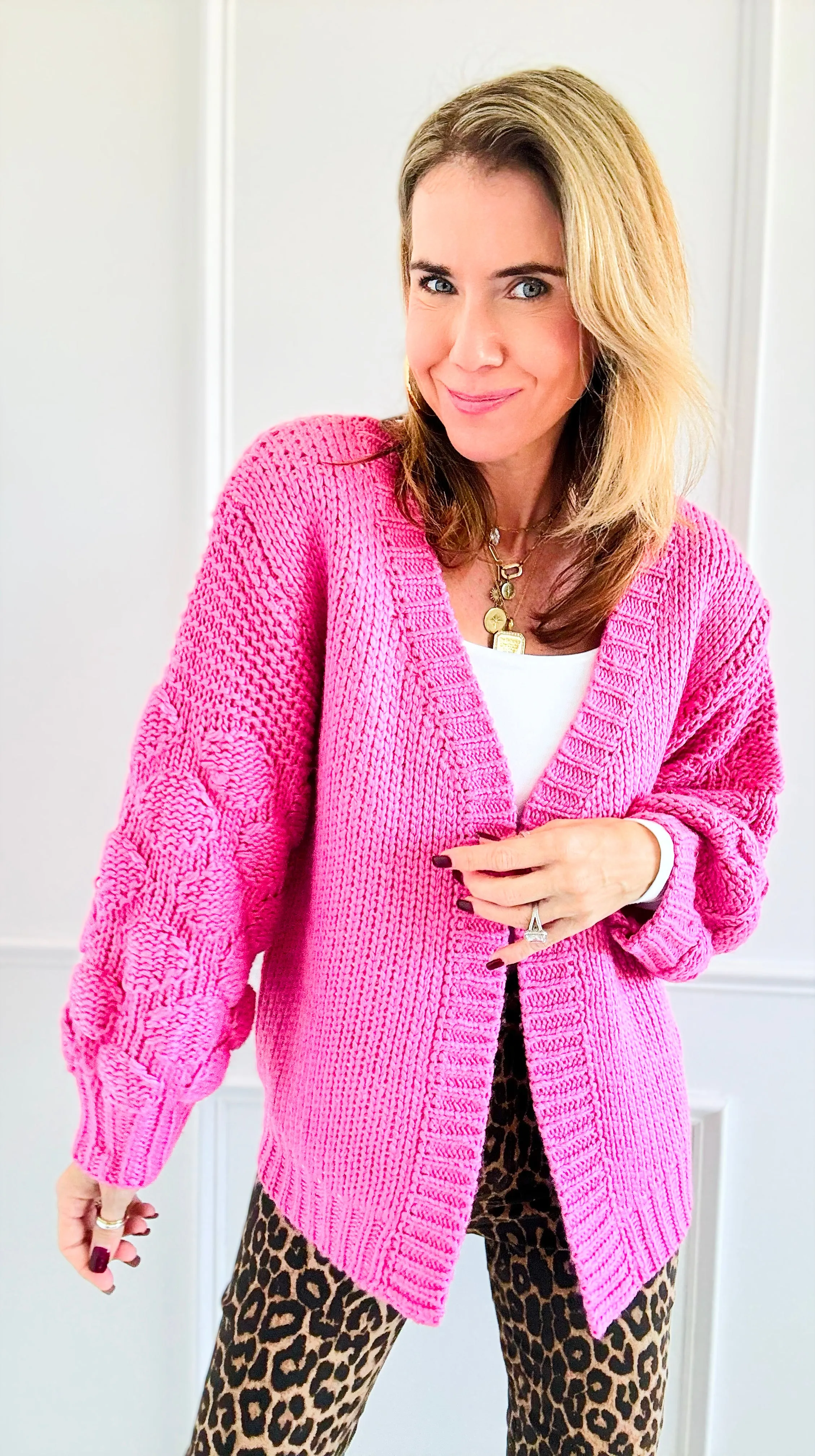 Ocean Breeze Lobster Cardigan