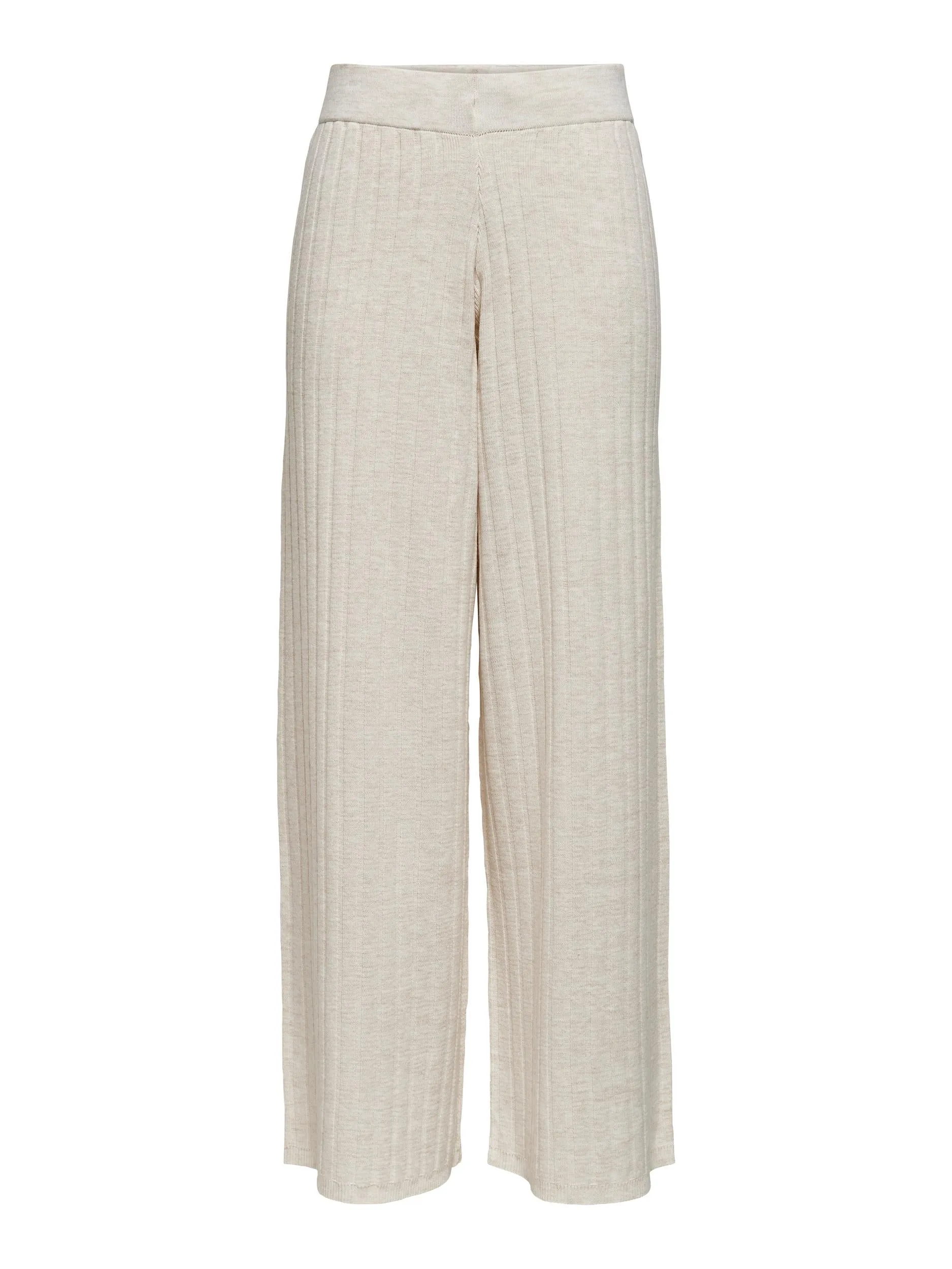 ONLY Knitted Pants in Pumice Stone