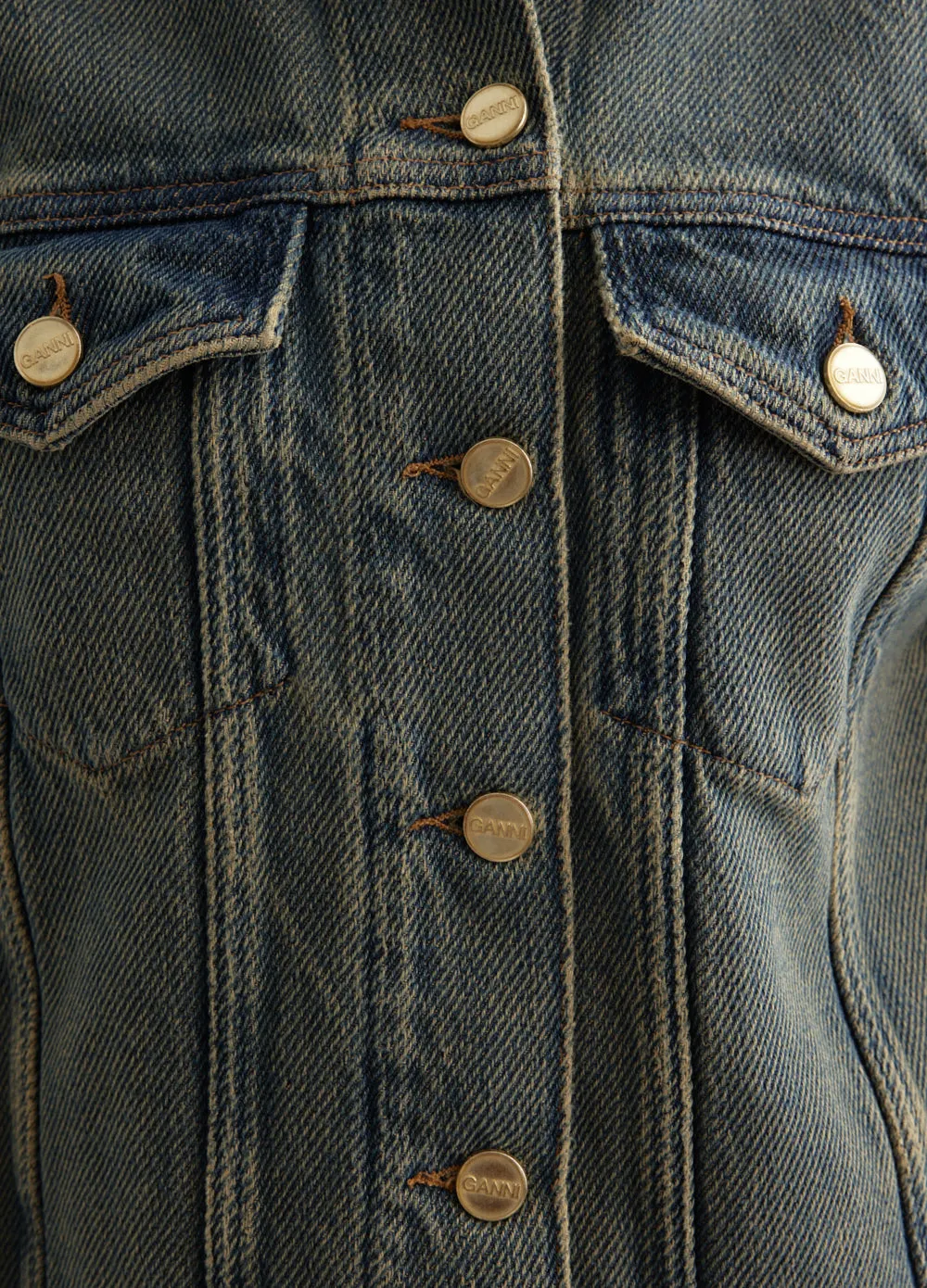 Overdyed Heavy Denim Jacket
