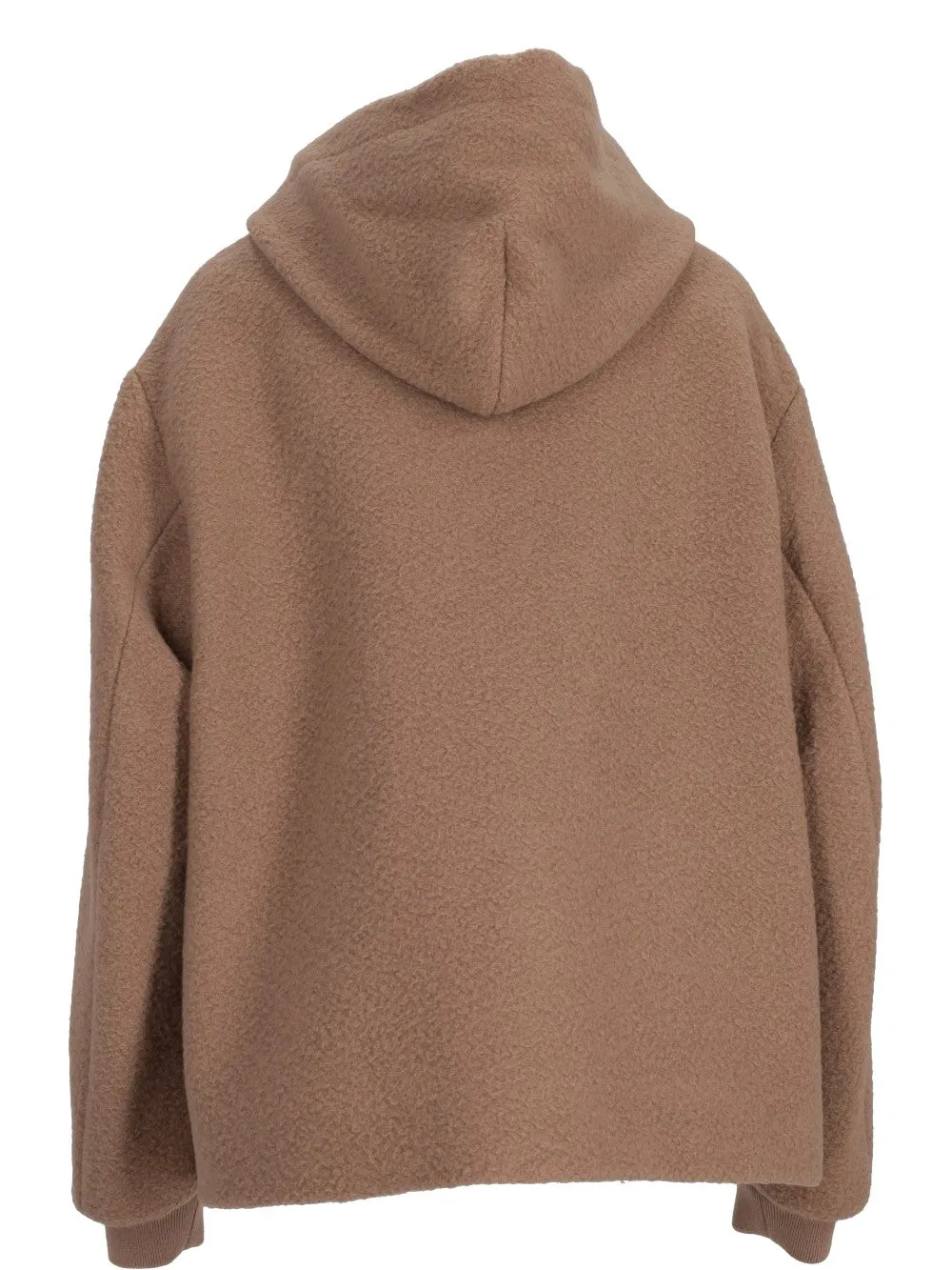 pile hoodie jacket