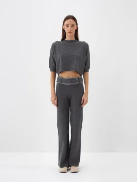 Ranya Straight Leg Knit Pants