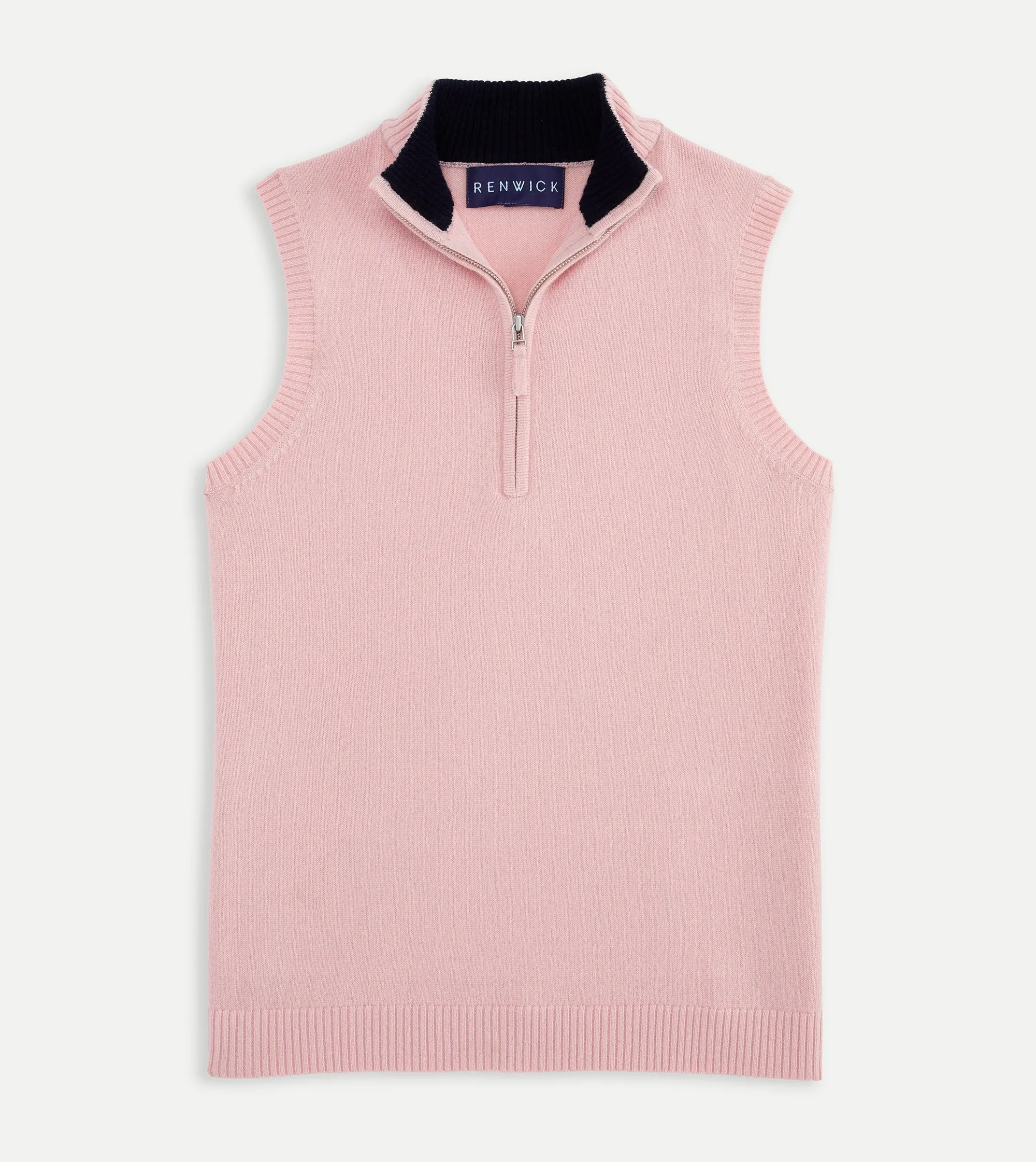 Renwick Zip Mock Sweater Vest