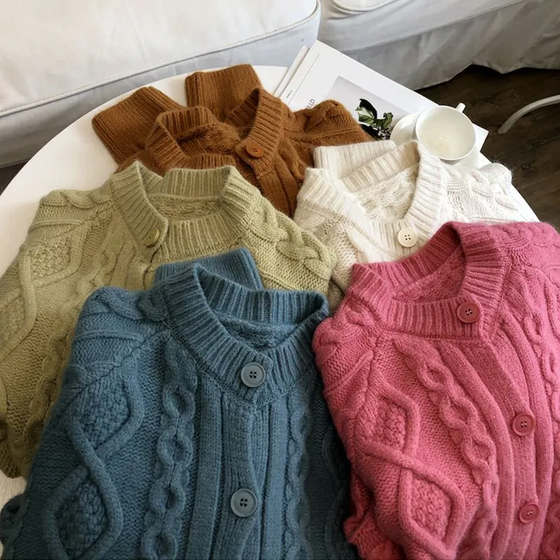 Tailored Fit Twist Braid Breeze Jumper Sweater Bandie Cardigan