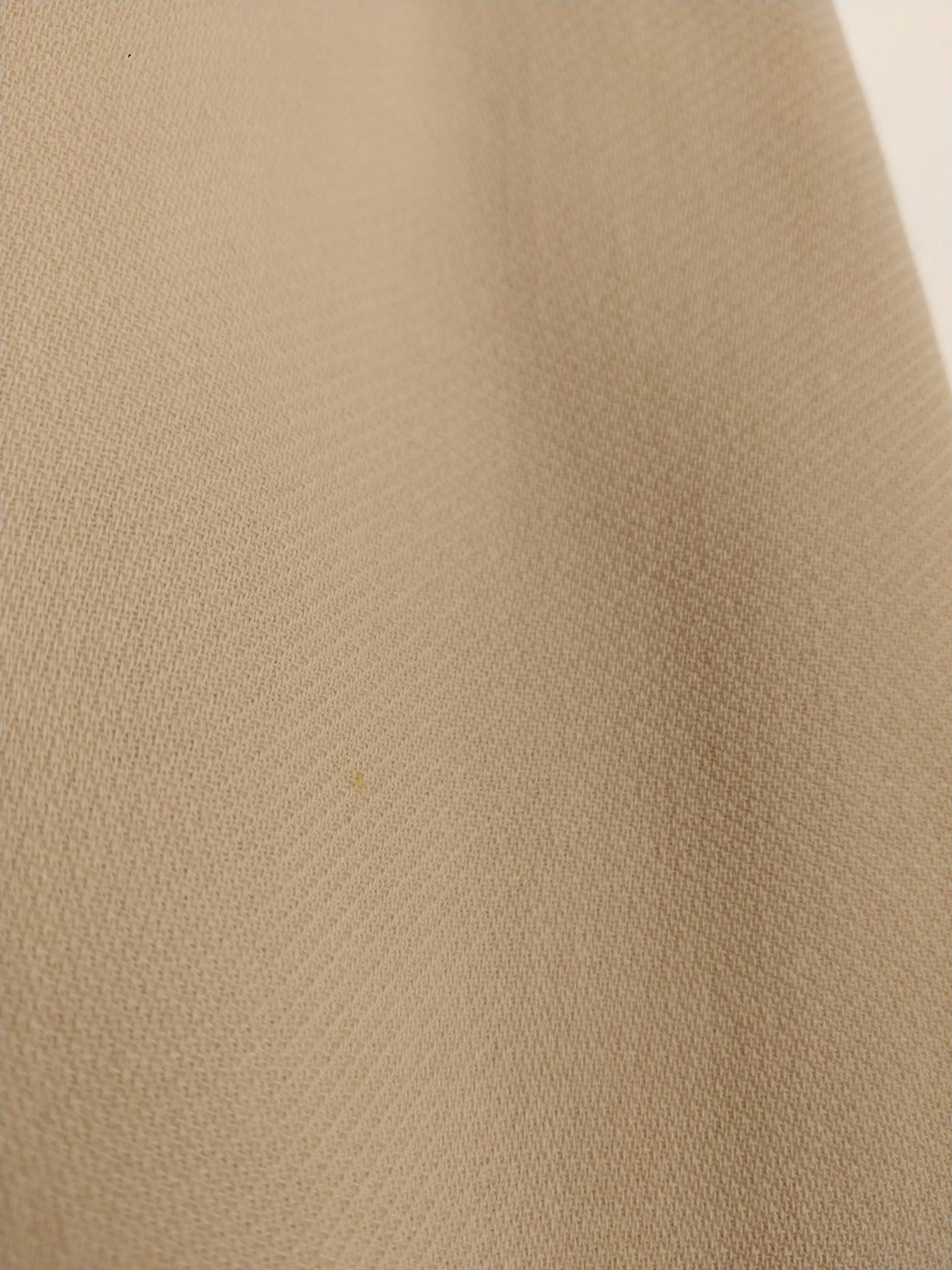 The Bread Roll | Vintage wool beige nude mini pencil skirt XS-S