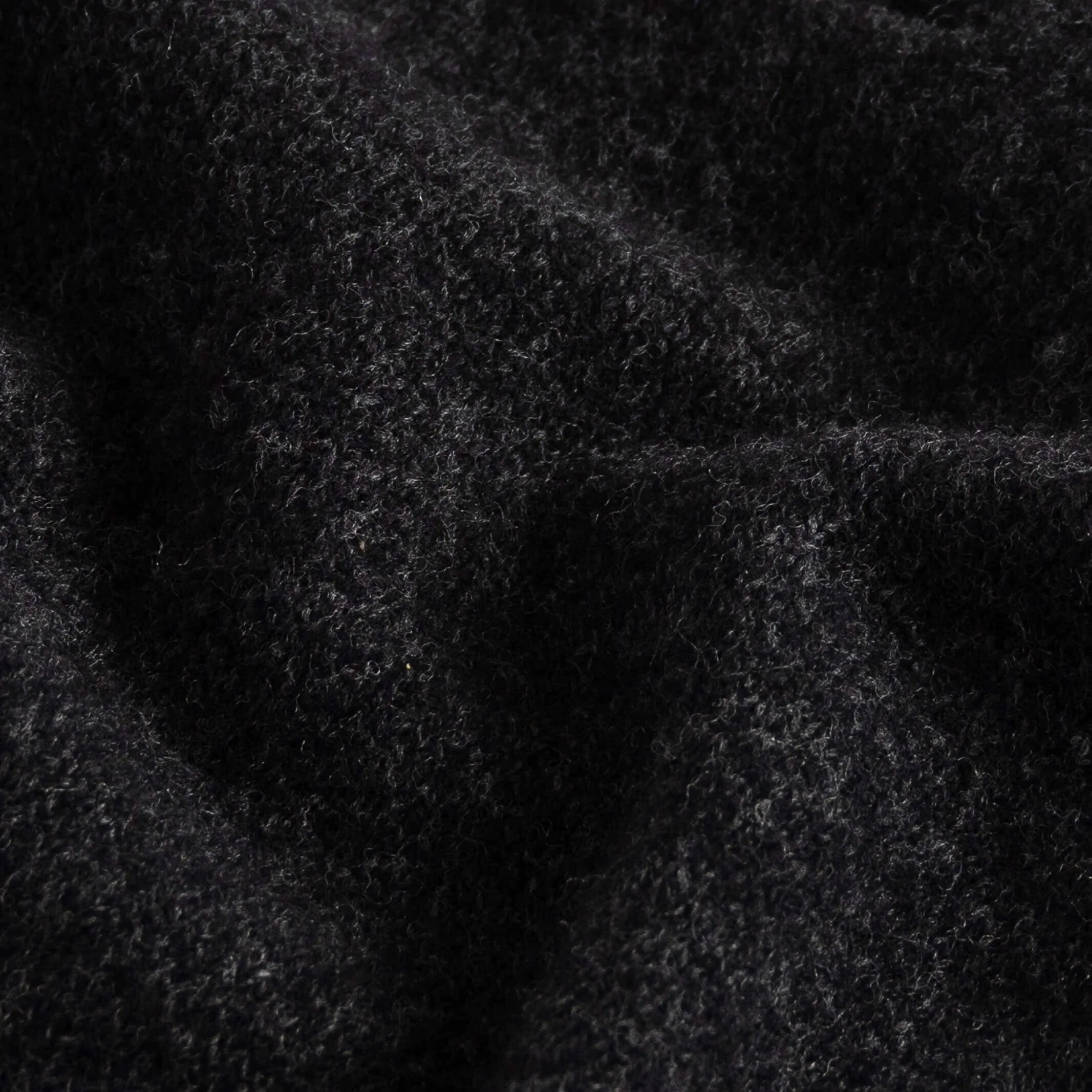 The Dark Grey Brewer Mock Neck Sweater