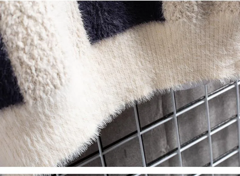 Unisex Cashmere Knit Turtleneck Sweathsirt