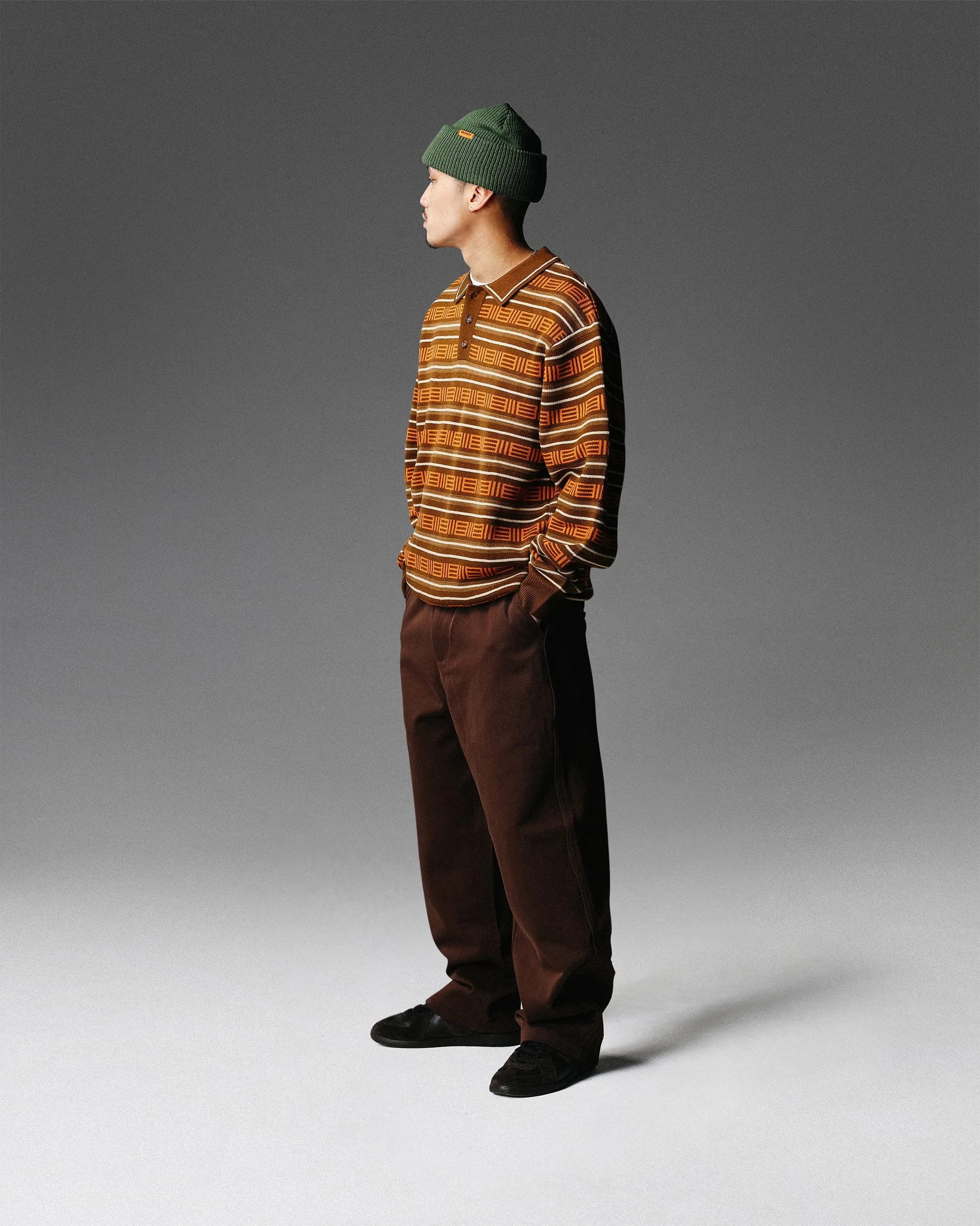Windsor Knitted Sweater, Brown / Tan