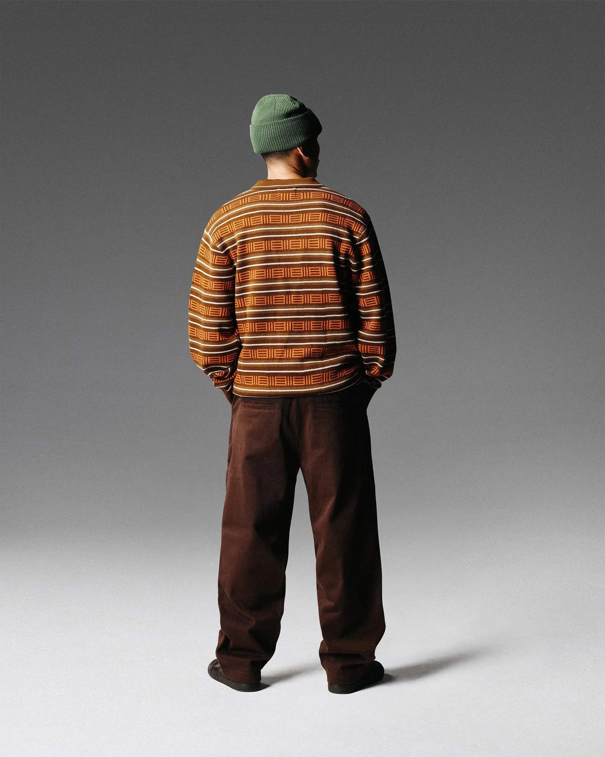 Windsor Knitted Sweater, Brown / Tan