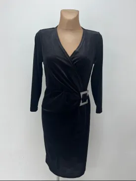 Yew Carol Velvet sparkle Dress or Royal Blue
