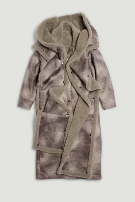 Y/PROJECT - SNAP OFF PANEL HOOD AVIATOR COAT